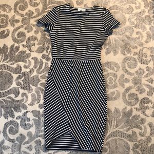 Zara striped dress